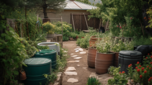efficient water management in gardens