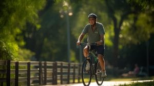 regular cycling for better mental and physical health