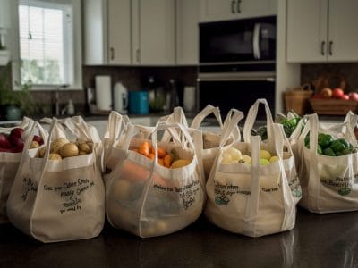 reusable grocery bags