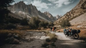 the eco friendly aspect of bikepacking