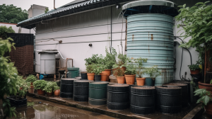 utilizing rainwater collection and use