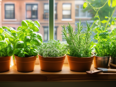 Windowsill Herb Gardens | Fresh Flavor In Compact Urban Homes